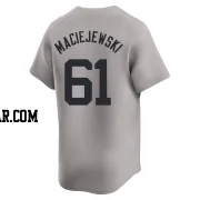 Josh Maciejewski Youth New York Yankees Gray Limited Away Jersey