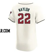 Josh Naylor Men's Arizona Diamondbacks Cream Elite Home Jersey