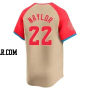 Josh Naylor Men's Cleveland Guardians Cream Limited American League 2024 All-Star Game Jersey