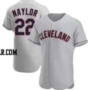 Josh Naylor Men's Cleveland Guardians Gray Authentic Road Jersey