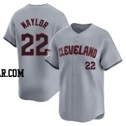 Josh Naylor Men's Cleveland Guardians Gray Limited Road Jersey