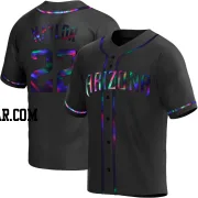 Josh Naylor Youth Arizona Diamondbacks Black Holographic Replica Alternate Jersey