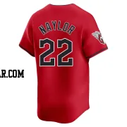 Josh Naylor Youth Cleveland Guardians Red Limited Alternate Jersey