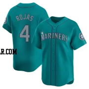 Josh Rojas Men's Seattle Mariners Aqua Limited Alternate Jersey