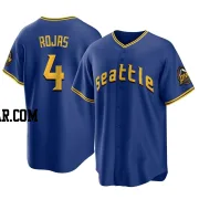 Josh Rojas Men's Seattle Mariners Royal Replica 2023 City Connect Jersey