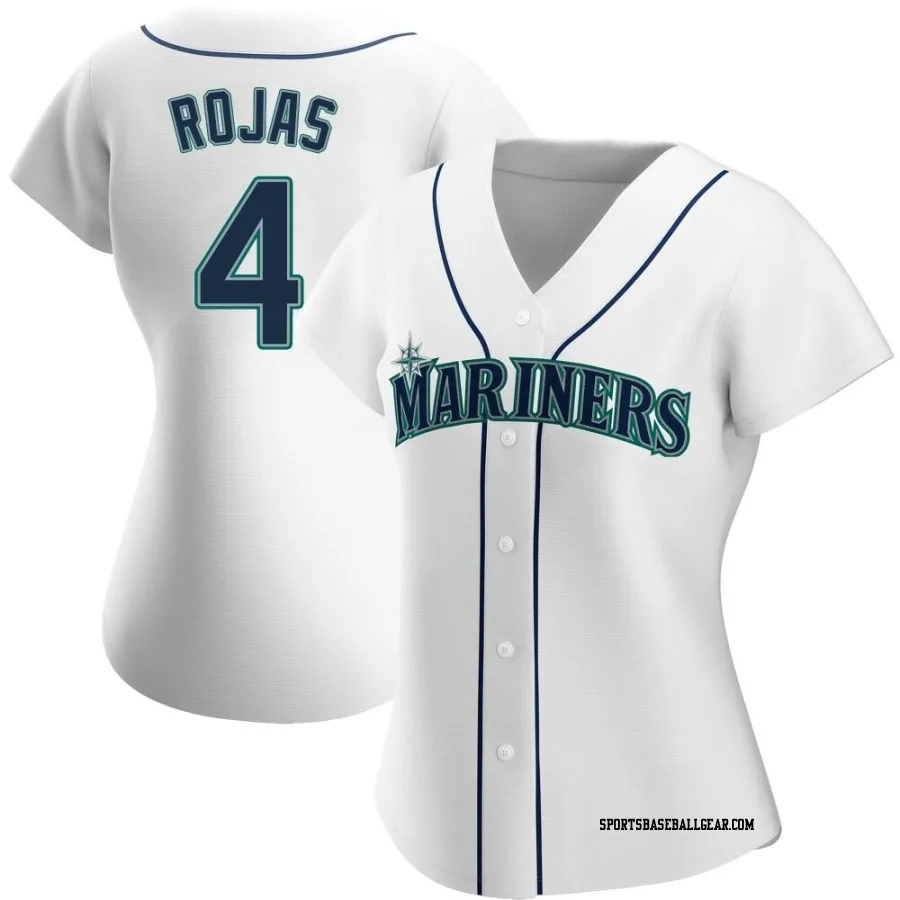 Josh Rojas Women's Seattle Mariners White Replica Home Jersey