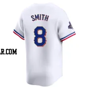 Josh Smith Men's Texas Rangers Gold Limited White 2024 Collection Jersey