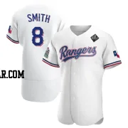 Josh Smith Men's Texas Rangers White Authentic Home 2023 World Series Jersey