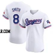 Josh Smith Men's Texas Rangers White Elite Home Jersey