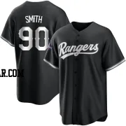 Josh Smith Men's Texas Rangers White Replica Black 2023 World Series Champions Jersey