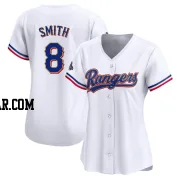 Josh Smith Women's Texas Rangers Gold Limited White 2024 Collection Jersey