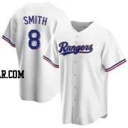 Josh Smith Youth Texas Rangers White Replica Home Jersey