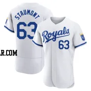 Josh Staumont Men's Kansas City Royals White Authentic 2022 Home Jersey