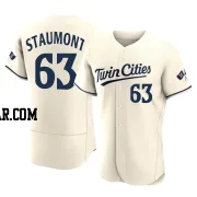 Josh Staumont Men's Minnesota Twins Cream Authentic Alternate 2023 Jersey