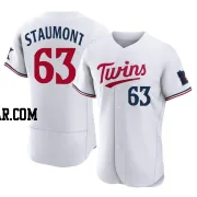 Josh Staumont Men's Minnesota Twins White Authentic Home Jersey