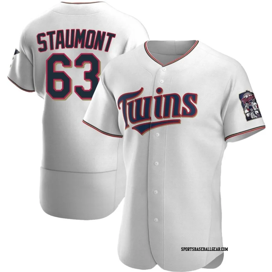 Josh Staumont Men's Minnesota Twins White Authentic Home Jersey