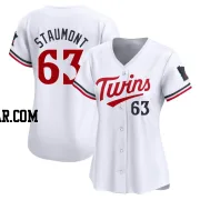 Josh Staumont Women's Minnesota Twins White Limited Home Jersey