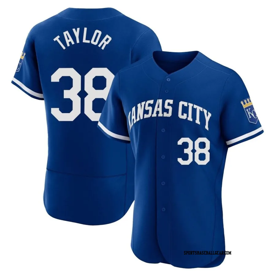 Josh Taylor Men's Kansas City Royals Royal Authentic 2022 Alternate Jersey