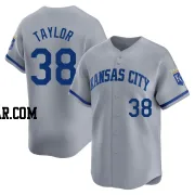 Josh Taylor Youth Kansas City Royals Gray Limited Away Jersey