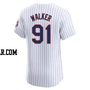 Josh Walker Men's New York Mets White Elite Home Jersey