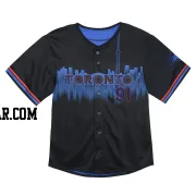 Josh Walker Toddler Toronto Blue Jays Black Limited 2024 City Connect Jersey