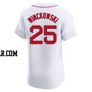 Josh Winckowski Men's Boston Red Sox White Elite Home Jersey