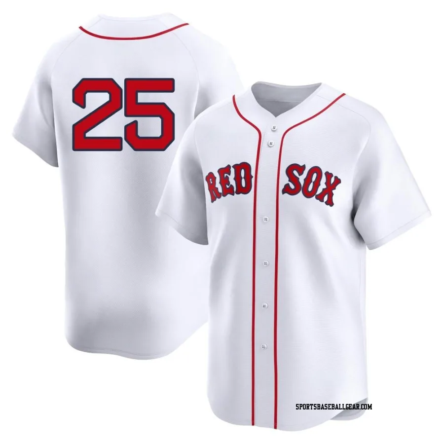 Josh Winckowski Men's Boston Red Sox White Limited 2nd Home Jersey