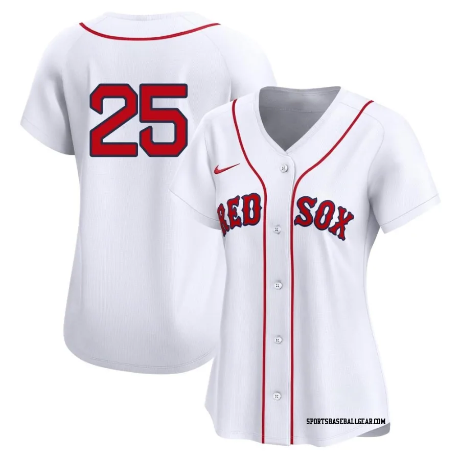 Josh Winckowski Women's Boston Red Sox White Limited 2nd Home Jersey