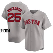 Josh Winckowski Youth Boston Red Sox Gray Limited Away Jersey