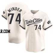 Josh Winder Men's Minnesota Twins Cream Limited Alternate Jersey