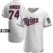 Josh Winder Men's Minnesota Twins White Authentic Home Jersey