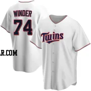 Josh Winder Men's Minnesota Twins White Replica Home Jersey