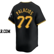 Joshua Palacios Men's Pittsburgh Pirates Black Limited Alternate Jersey