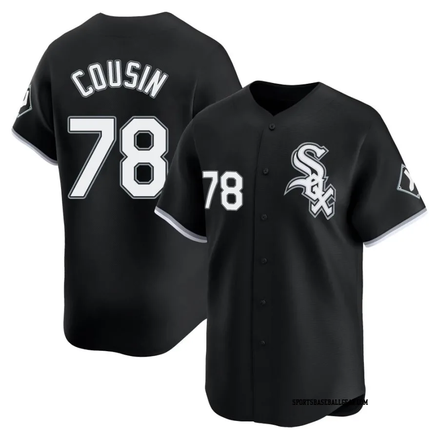 Josimar Cousin Men's Chicago White Sox Black Limited Alternate Jersey