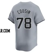 Josimar Cousin Men's Chicago White Sox Gray Limited Road Jersey