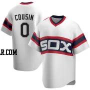 Josimar Cousin Men's Chicago White Sox White Replica Cooperstown Collection Jersey