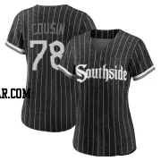 Josimar Cousin Women's Chicago White Sox Black Authentic 2021 City Connect Jersey