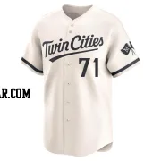 Jovani Moran Men's Minnesota Twins Cream Limited Alternate Jersey