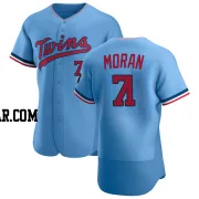 Jovani Moran Men's Minnesota Twins Light Blue Authentic Alternate Jersey