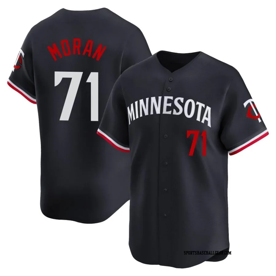 Jovani Moran Men's Minnesota Twins Navy Limited Alternate Jersey