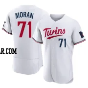 Jovani Moran Men's Minnesota Twins White Authentic Home Jersey