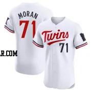 Jovani Moran Men's Minnesota Twins White Elite Home Jersey