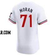 Jovani Moran Men's Minnesota Twins White Elite Home Jersey