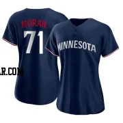 Jovani Moran Women's Minnesota Twins Navy Authentic Alternate Jersey