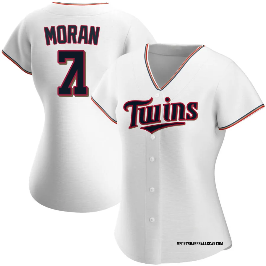 Jovani Moran Women's Minnesota Twins White Replica Home Jersey