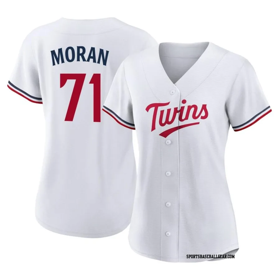 Jovani Moran Women's Minnesota Twins White Replica Home Jersey