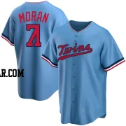 Jovani Moran Youth Minnesota Twins Light Blue Replica Alternate Jersey