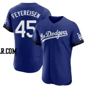 J.P. Feyereisen Men's Los Angeles Dodgers Royal Authentic 2021 City Connect Jersey