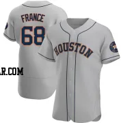 J.P. France Men's Houston Astros Gray Authentic Road Jersey