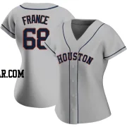 J.P. France Women's Houston Astros Gray Authentic Road 2020 Jersey